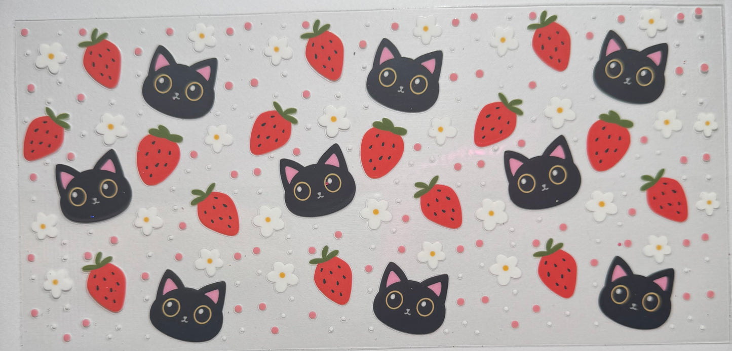 Cats & strawberries